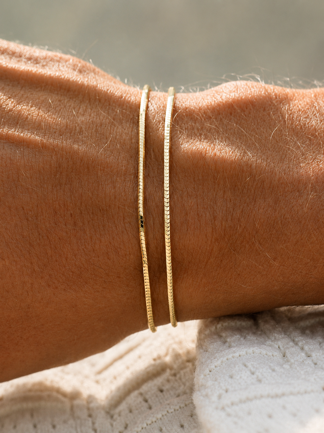 OCTAGON CHAIN BRACELET