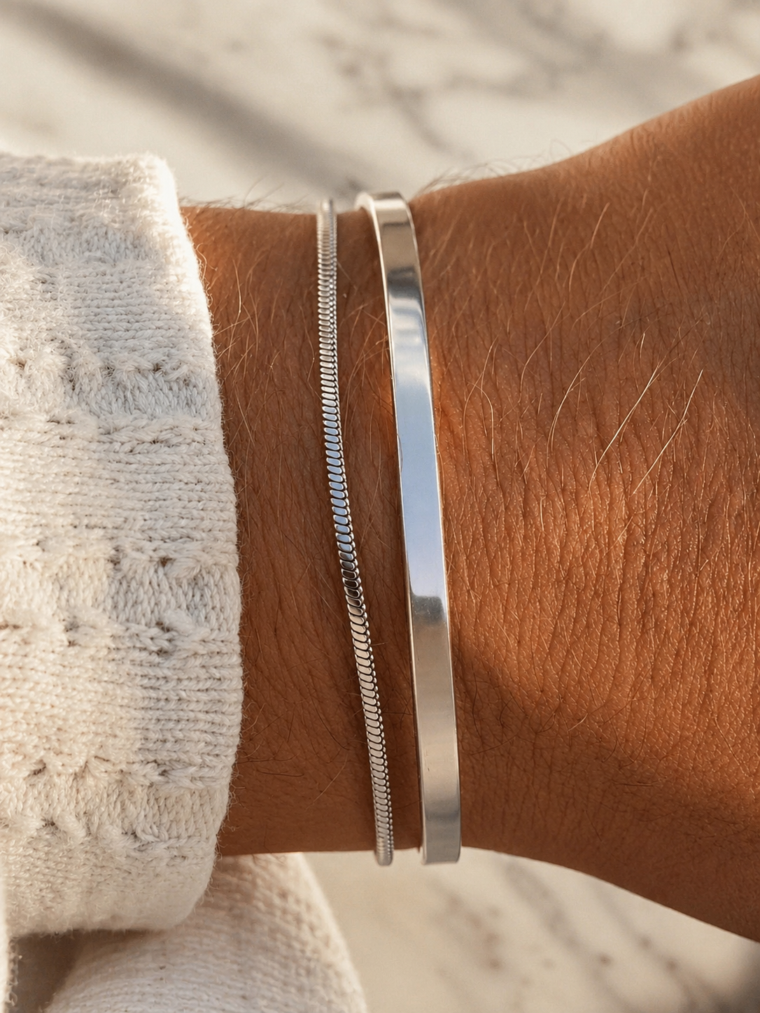 SQUARE CHAIN BRACELET