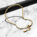 CLIPCHAIN BRACELET 18K Gold Marble
