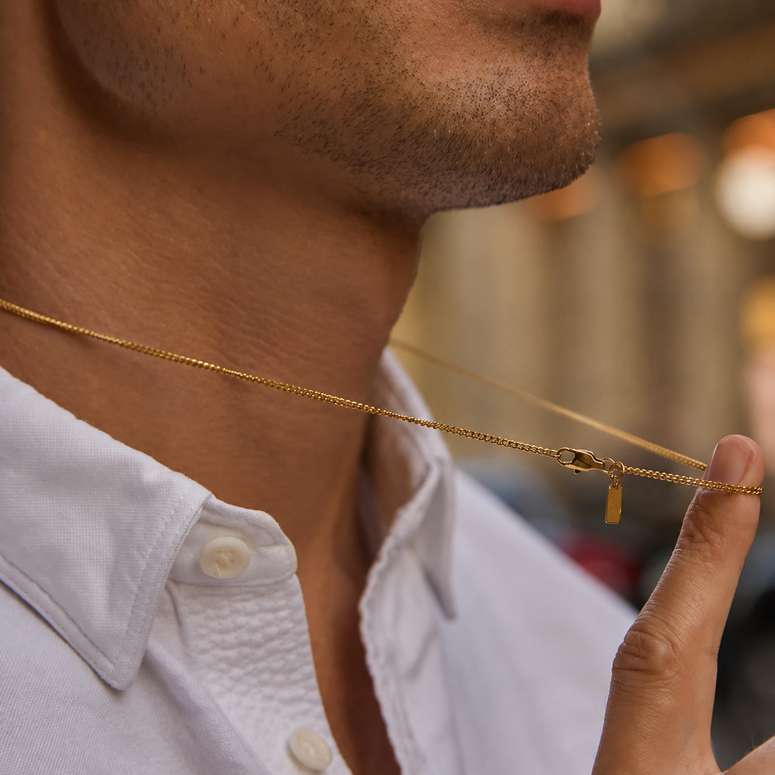 MINIMAL CHAIN NECKLACE